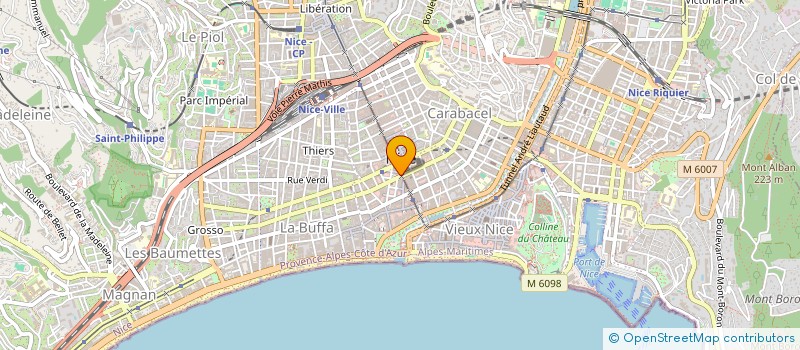 localisation de l'entreprise MADAME KATIA SUIVANT  NICE