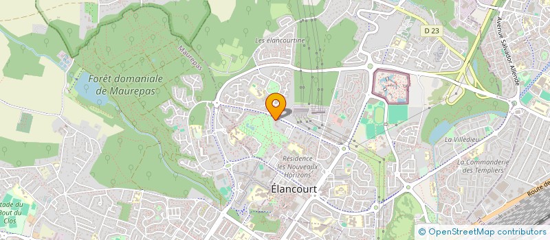 localisation de l'entreprise MADAME KATIA TEIXEIRA DA SILVA  ELANCOURT