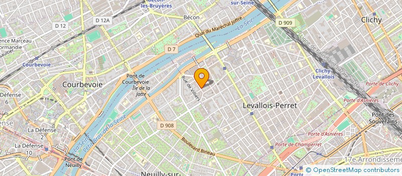 localisation de l'entreprise MADAME KATIA TELLIER à LEVALLOIS-PERRET