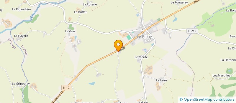 localisation de l'entreprise MADAME KATIA TESSIER  LE RIBAY