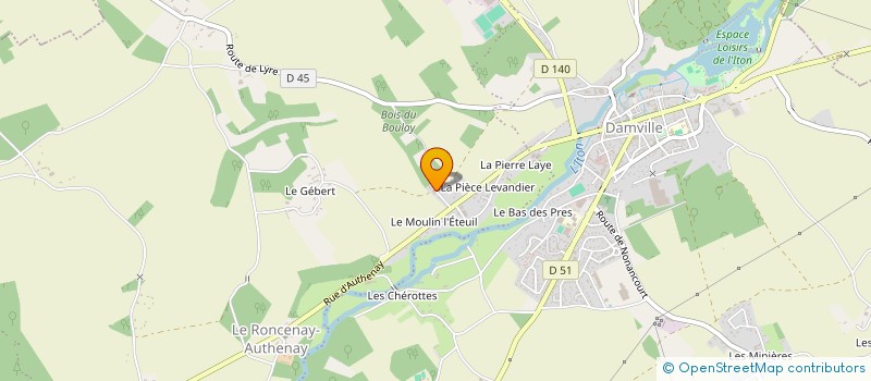 localisation de l'entreprise MADAME KATIA THOMAS  MESNILS-SUR-ITON