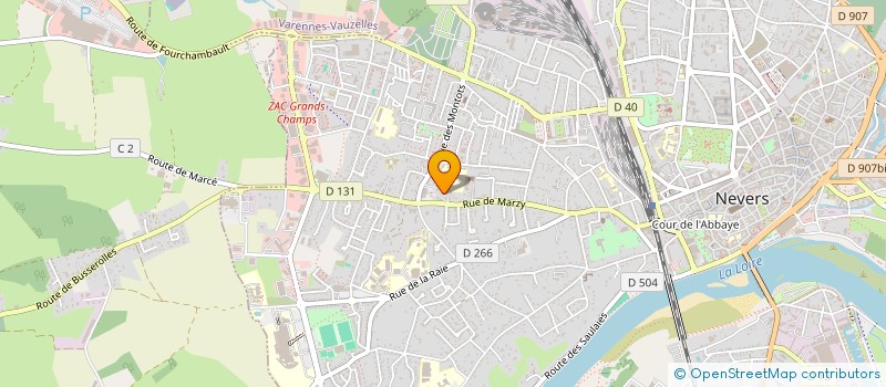 localisation de l'entreprise MADAME KATIA TRELLE à NEVERS