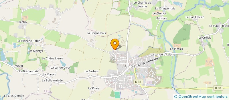 localisation de l'entreprise MADAME KATIA TURMEL  CINTRE