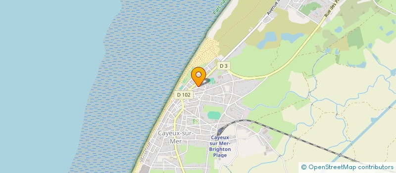 localisation de l'entreprise MADAME KATIA VAN-MALDEREN à CAYEUX-SUR-MER