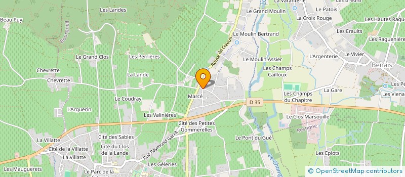 localisation de l'entreprise MADAME KATIA VARIOT à BOURGUEIL