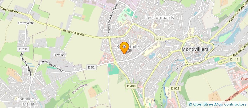 localisation de l'entreprise MADAME KATIA VATINET  MONTIVILLIERS