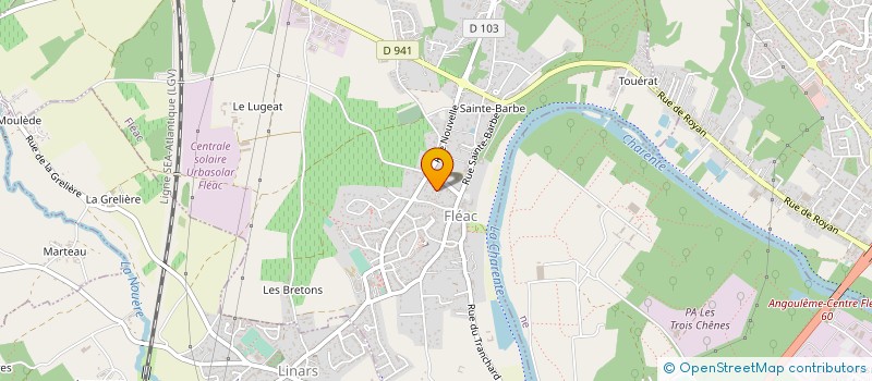 localisation de l'entreprise MADAME KATIA VICTOR à FLEAC