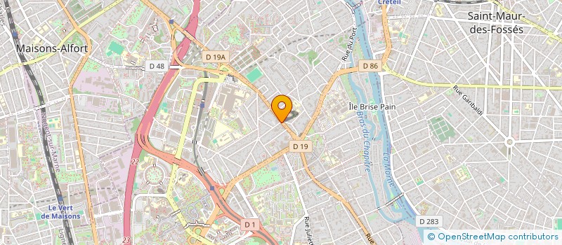 localisation de l'entreprise MADAME KATIA VORONINE à MONTREUIL