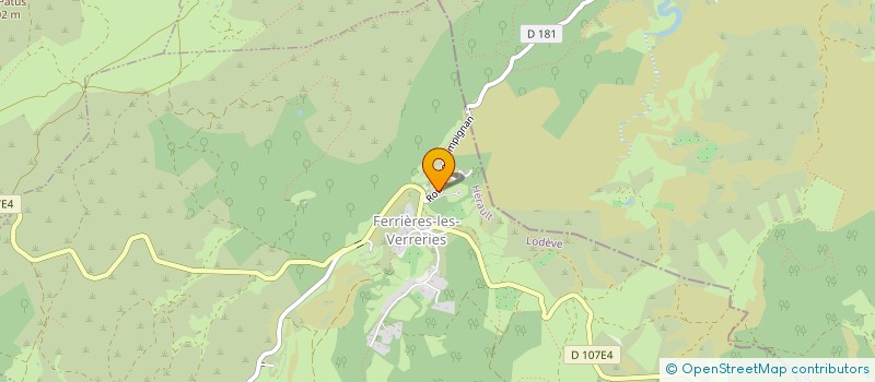 localisation de l'entreprise MADAME KATIA ZAWADZKI à FERRIERES-LES-VERRERIES