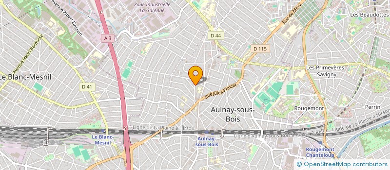localisation de l'entreprise MADAME KATIA ZEGHLACHE à AULNAY-SOUS-BOIS