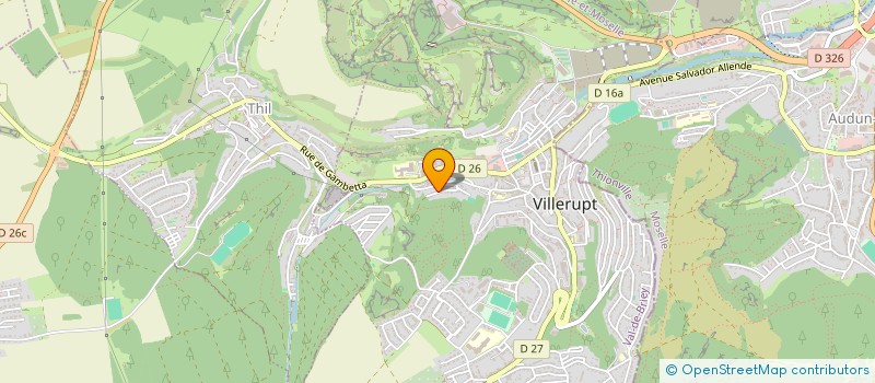 localisation de l'entreprise MADAME KATIA ZIADI  VILLERUPT