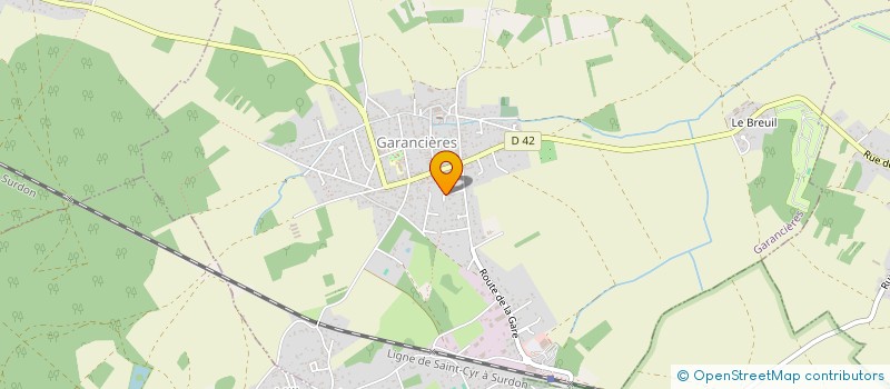 localisation de l'entreprise MADAME KATIA ZIMMERMANN  GARANCIERES