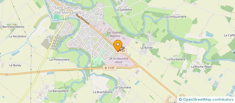 localisation de l'entreprise MADAME KATIANA TENDRON à MONTAIGU-VENDEE