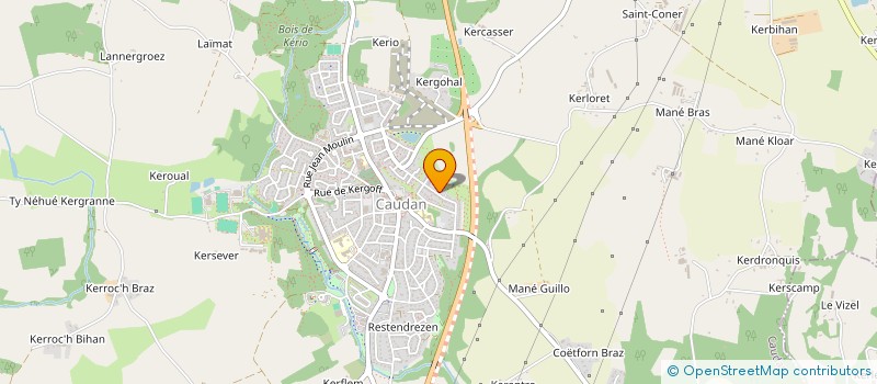 localisation de l'entreprise MADAME KATIE AMAT  CAUDAN