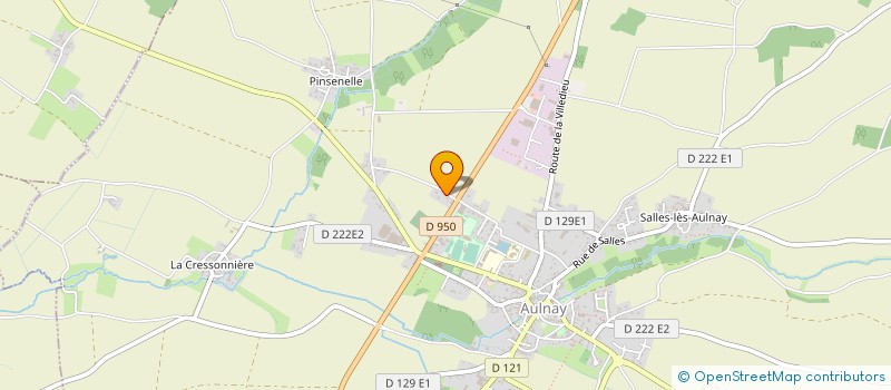 localisation de l'entreprise MADAME KATIE BRUGGEMAN  AULNAY