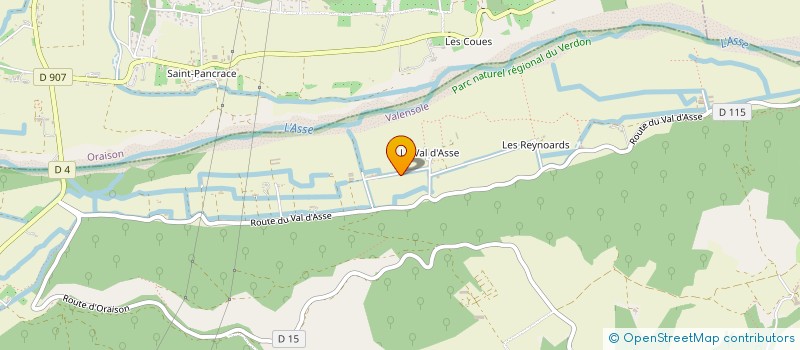 localisation de l'entreprise MADAME KATIE GUIGUES  VALENSOLE