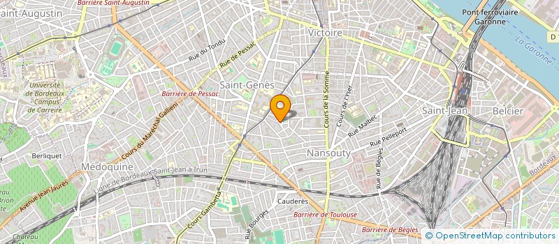 localisation de l'entreprise MADAME KATIE JOHNSTON à BORDEAUX