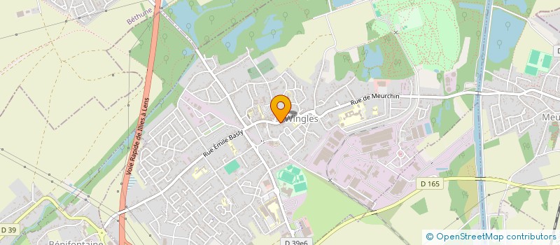 localisation de l'entreprise MADAME KATIE LE PROVOST  MEURCHIN