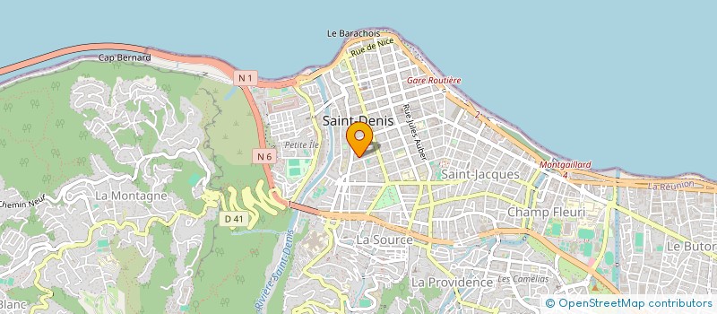 localisation de l'entreprise MADAME KATIE LOWINSKY à SAINT-DENIS
