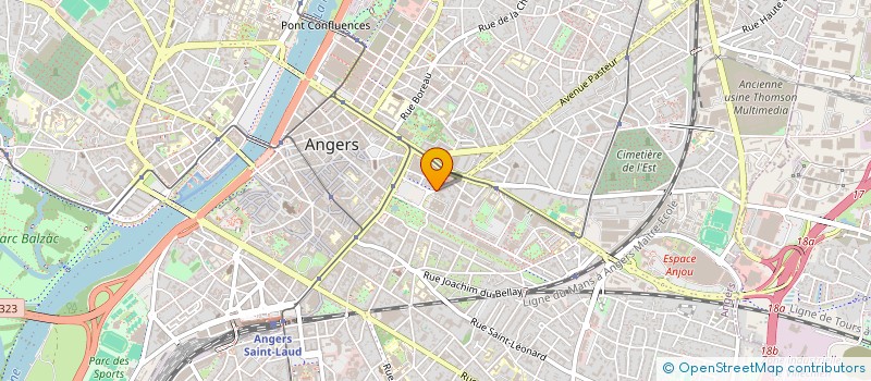 localisation de l'entreprise MADAME KATIOUCHKA LEGLAND à ANGERS