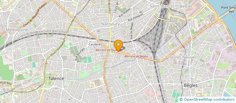 localisation de l'entreprise MADAME KATJA CHEVALLIER  BORDEAUX