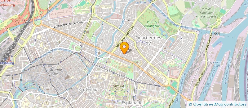 localisation de l'entreprise MADAME KATJA ERNST à STRASBOURG