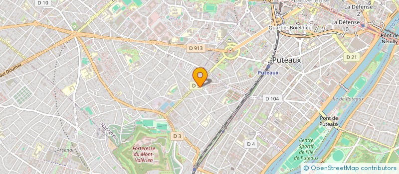 localisation de l'entreprise MADAME KATJA KLEMENT à SURESNES