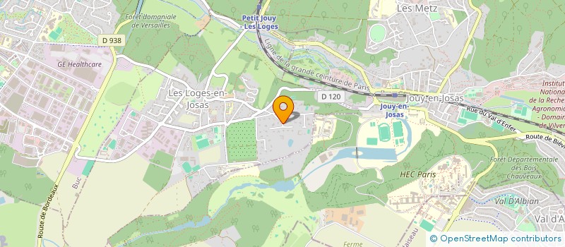 localisation de l'entreprise MADAME KATJA SCHULZE  LES LOGES-EN-JOSAS