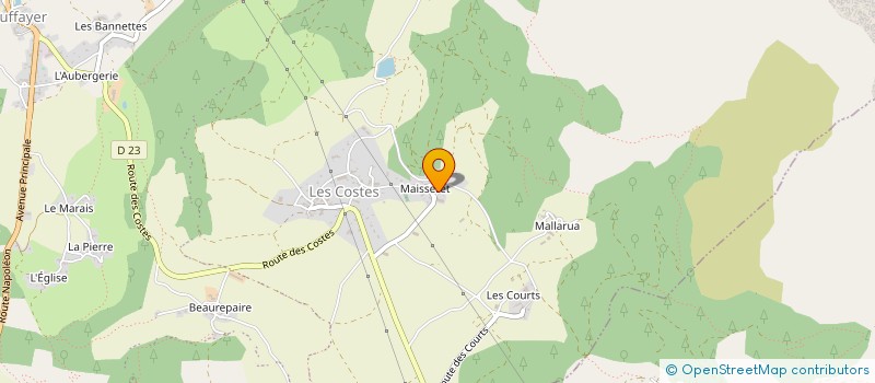 localisation de l'entreprise MADAME KATLEEN ETIENNE à AUBESSAGNE