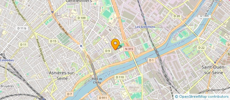 localisation de l'entreprise MADAME KATLEEN RODER  ASNIERES-SUR-SEINE