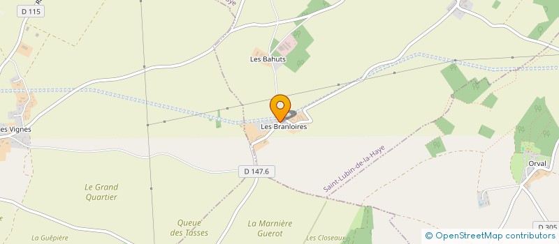 localisation de l'entreprise MADAME KATLEEN SAMUEL à SAINT-LUBIN-DE-LA-HAYE