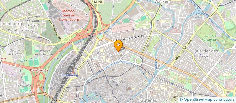 localisation de l'entreprise MADAME KATOUSCHKA KUHN  STRASBOURG