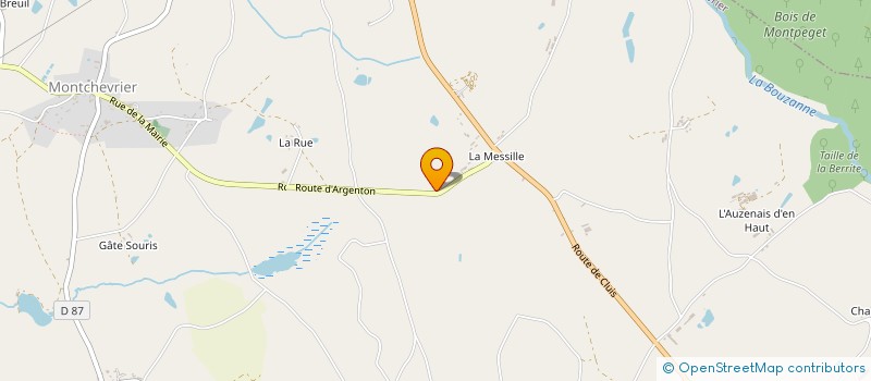 localisation de l'entreprise MADAME KATRIEN SOETAERT à MONTCHEVRIER