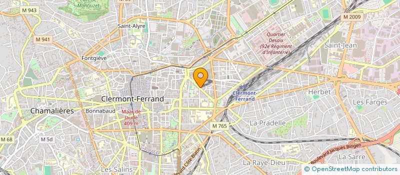 localisation de l'entreprise MADAME KATRIN ADLER  CLERMONT-FERRAND