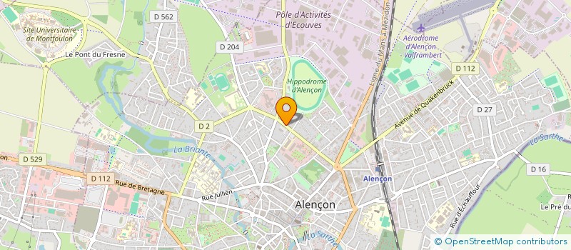 localisation de l'entreprise MADAME KATRIN MANEGOLD à ALENCON