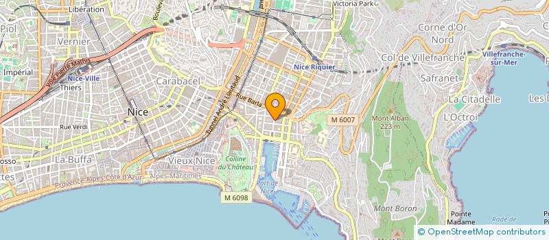 localisation de l'entreprise MADAME KATRIN NAGEL à NICE