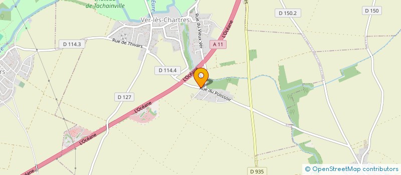 localisation de l'entreprise MADAME KATRINA BRINK à VER-LES-CHARTRES