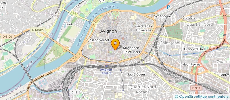 localisation de l'entreprise MADAME KATRINA GRIDINA  AVIGNON