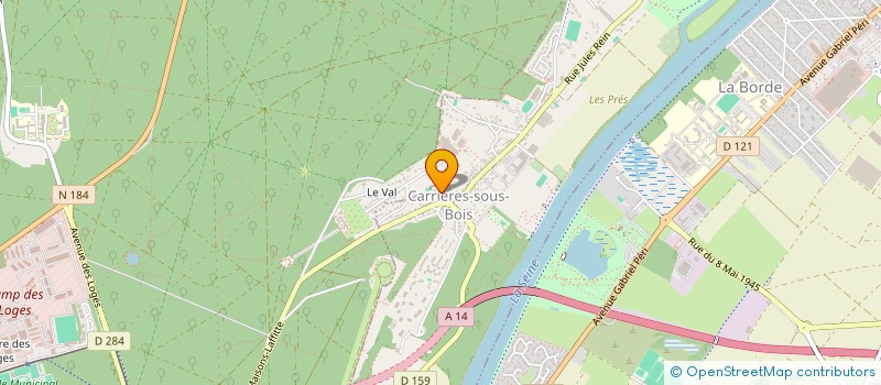 localisation de l'entreprise MADAME KATRINA JONAK  LE MESNIL-LE-ROI