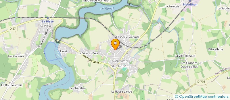 localisation de l'entreprise MADAME KATRINA MILES à LA VICOMTE-SUR-RANCE