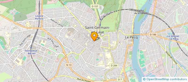 localisation de l'entreprise MADAME KATRINE BONNET à SAINT-GERMAIN-EN-LAYE