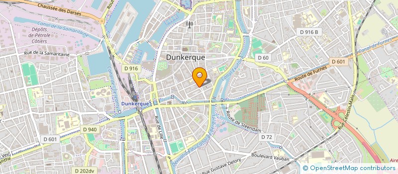 localisation de l'entreprise MADAME KATRINE HLADIUK à DUNKERQUE