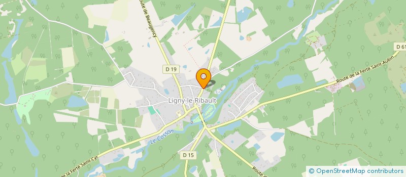 localisation de l'entreprise MADAME KATRINE MAZURKIEWICZ  LIGNY-LE-RIBAULT