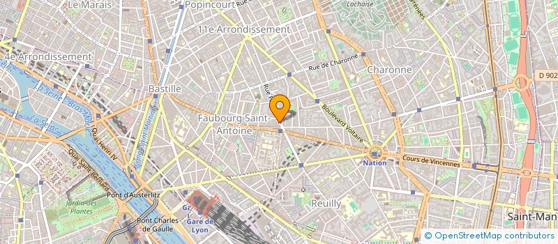 localisation de l'entreprise MADAME KATRINE VAN HOUTEN  PARIS