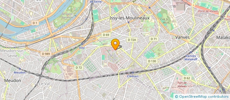 localisation de l'entreprise MADAME KATSIA BOUKEROUIS à ISSY-LES-MOULINEAUX