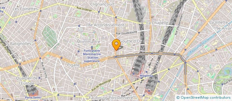 localisation de l'entreprise MADAME KATSIARYNA ZHLOBICH  PARIS