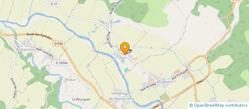 localisation de l'entreprise MADAME KATTALIN SALLATO  AUDAUX