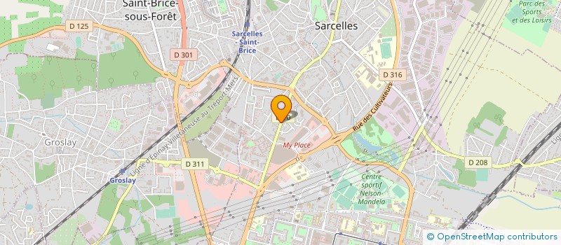 localisation de l'entreprise MADAME KATTIAMONI HUY à SARCELLES