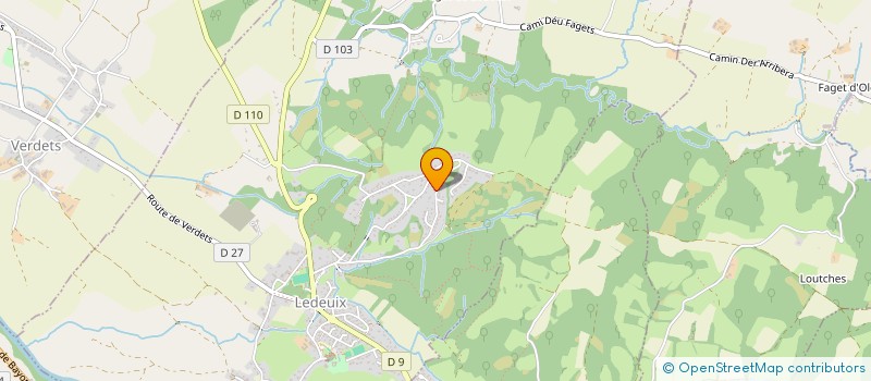 localisation de l'entreprise MADAME KATTIN EGOZCUE  LEDEUIX