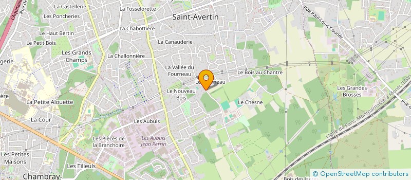 localisation de l'entreprise MADAME KATTY MONTAILLIE  SAINT-AVERTIN